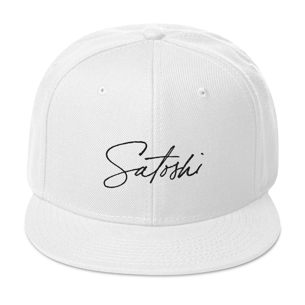 Satoshi Snapback Hat