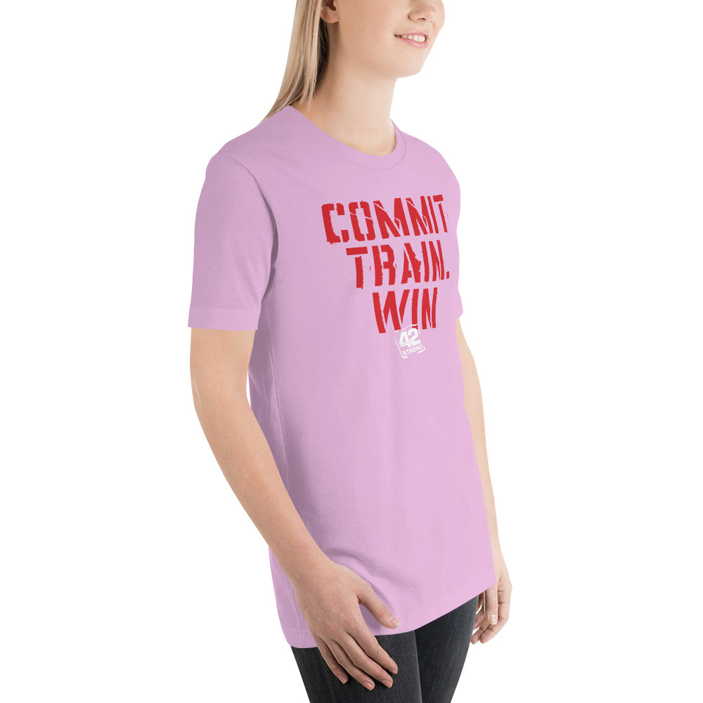 Commit Train Win Unisex t-shirt