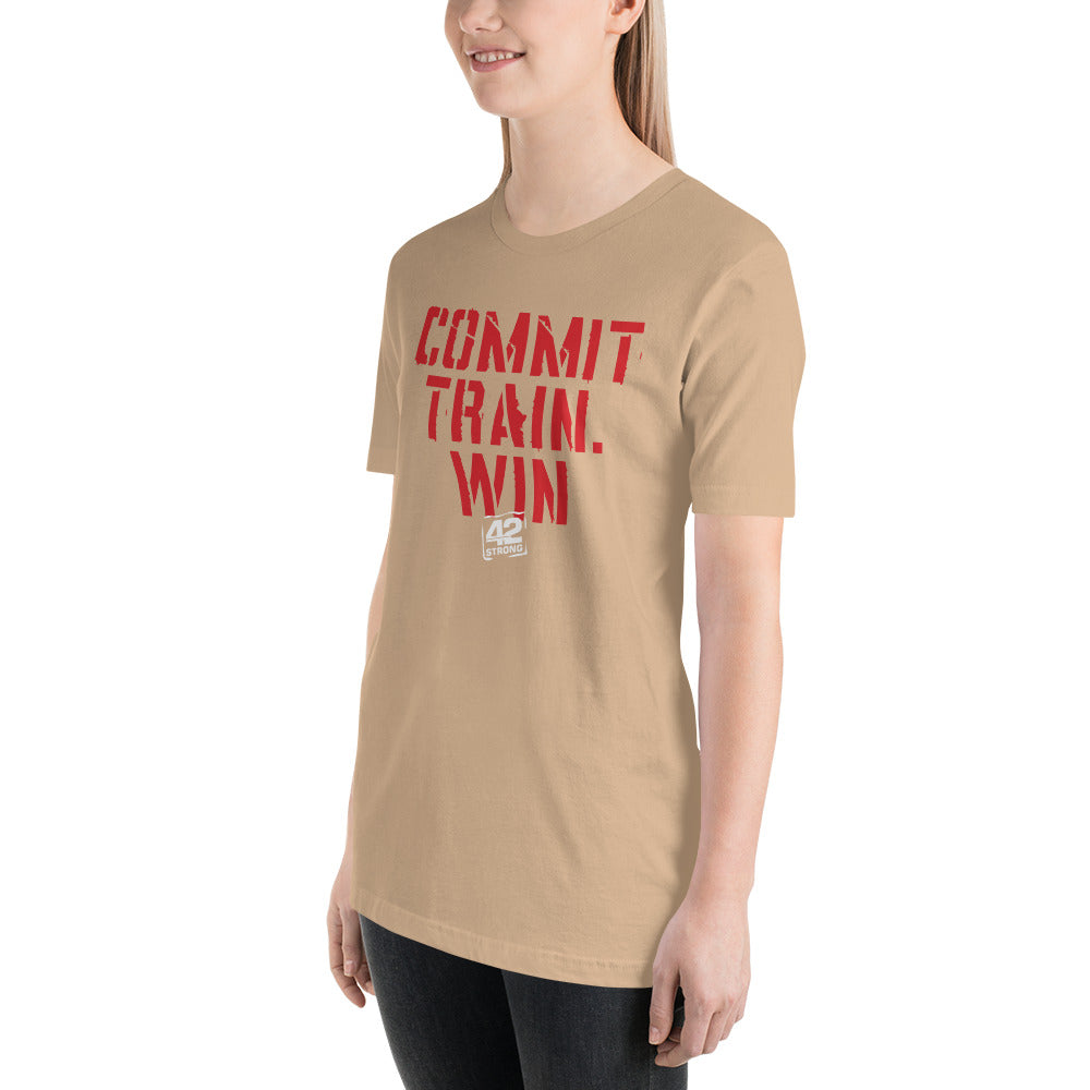 Commit Train Win Unisex t-shirt