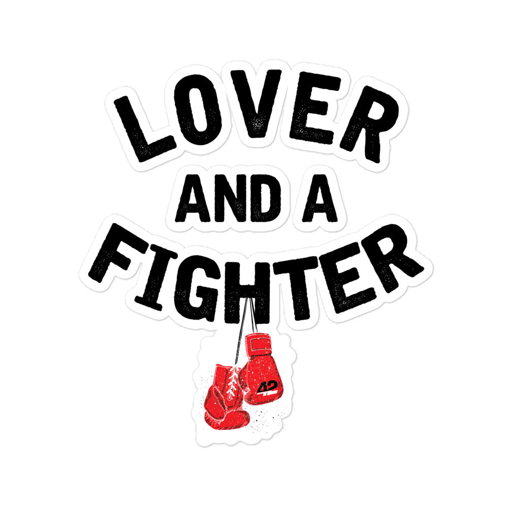 Lover and Fighter  Bubble-free stickers