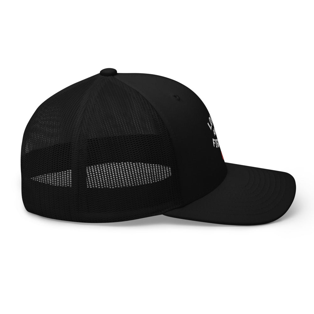 Lover and Fighter Trucker Cap
