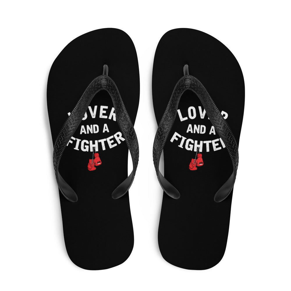 Lover and Fighter  Flip-Flops