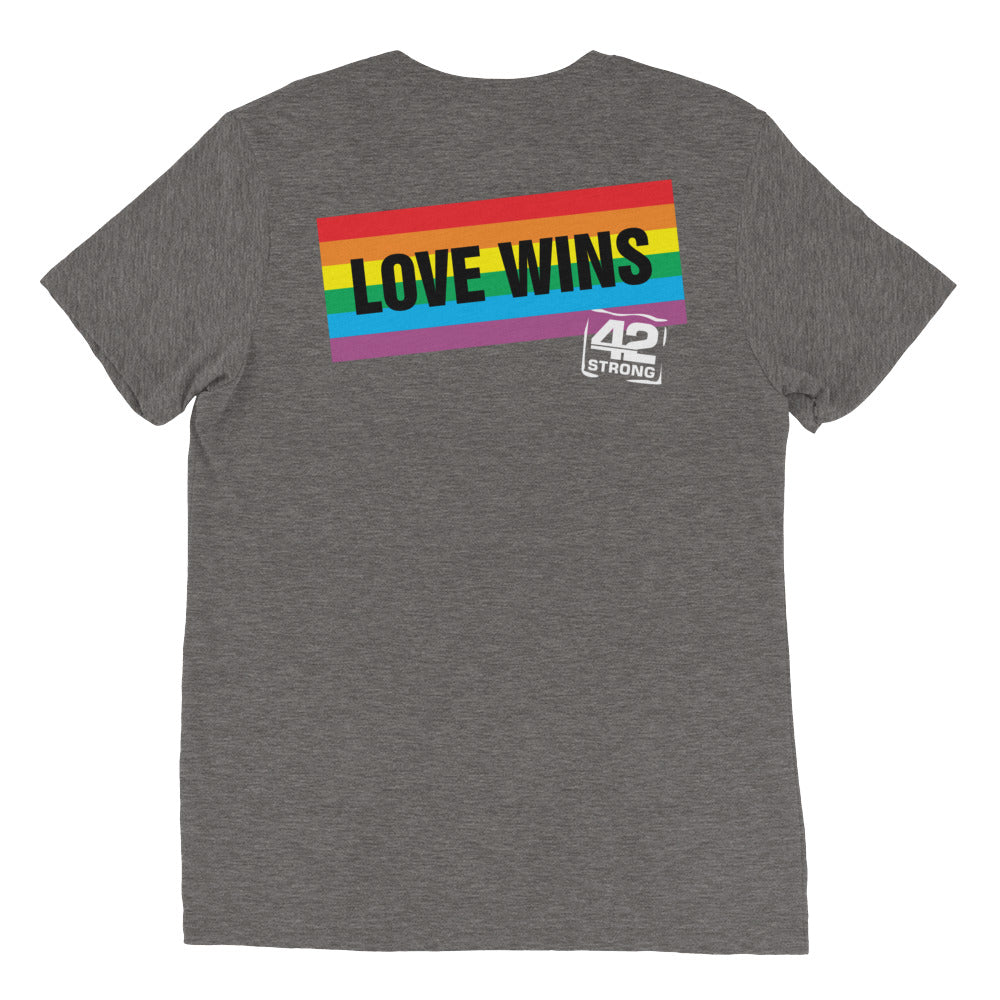 Love Wins Short sleeve t-shirt